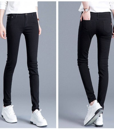 Spring And Autumn Women's Dress New Style Women's Slim Fit Slimming Casual Skinny Pencil Trousers