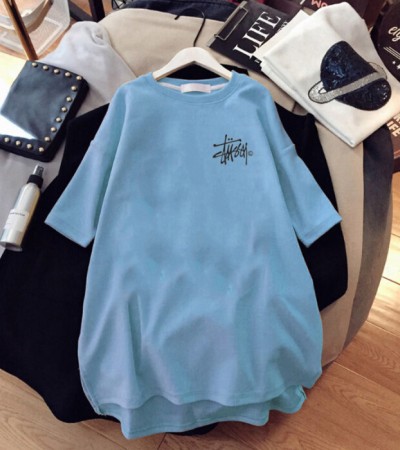 Oversized Shirt Sexy Loose T-shirts Cartoon Printing